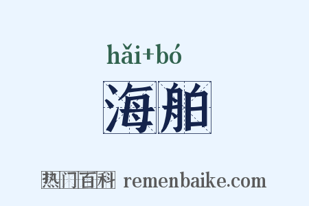 海舶是什么意思的图片